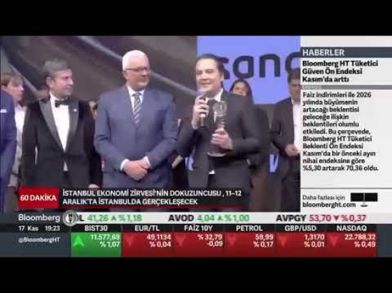 İstanbul Ekonomi Zirvesi Bloomberg HT Haberi